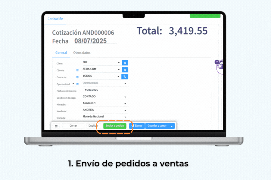 Kontrolya CRM para WhatsApp y sistemas ERP integrado a los sistemas erp: aspel, microsip, contpaqi y my business pos