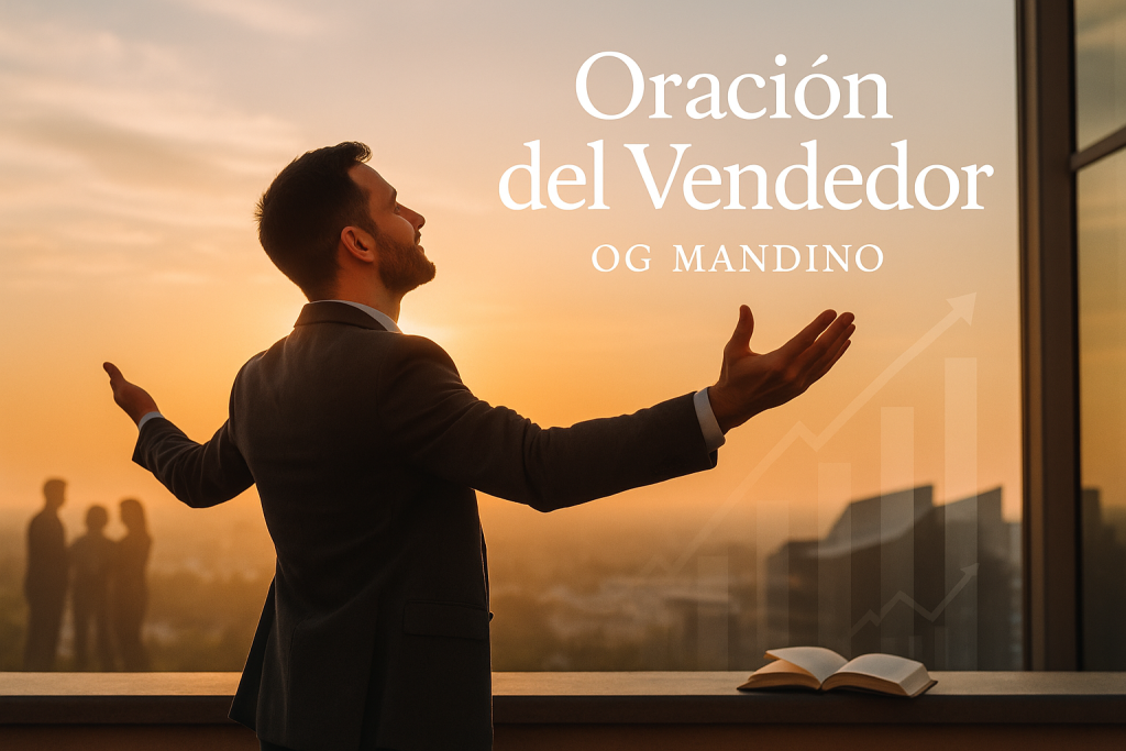 la oración del vendedor por OG MANDINO - controlia